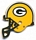 Packers Helmet pin - PDI