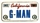 A's Jason "G-Man" Giambi License Plate pin A's Jason "G-Man" Giambi License Plate pin
