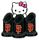 Giants Hello Kitty 3 trophies pin