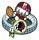 Redskins Hello Kitty Kickoff pin