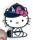 Dodgers Hello Kitty Sitting pin