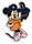 Astros Minnie Mouse #1 Fan pin