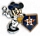 Astros Mickey Mouse Home Plate pin Astros Mickey Mouse Home Plate pin