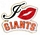 "I (Lips) Giants" pin