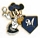 Brewers Mickey Mouse Home Plate pin