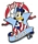 Minnie Mouse 4th of July 2003 pin