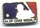 MLB Logo pin by PDI