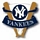 Yankees Bats & Banner pin