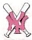Yankees Pink NY Bats pin