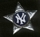 Yankees Silver Star Brooch Pin