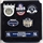 2008 MLB All-Star Game 5 Pin Set Un-Numbered