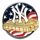 Yankees Stadium & Flag pin