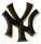 Yankees Gold NY pin