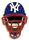 Yankees Catcher\'s Mask pin