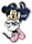 Yankees Minnie Mouse #1 Fan pin