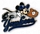 Yankees Mickey Mouse Fielder pin