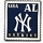 Yankees Stamp pin