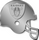 Raiders 2-Piece Helmet Pin
