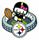 Steelers Hello Kitty Kickoff pin
