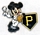 Pirates Mickey Mouse Home Plate pin