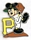 Pirates Mickey Mouse Pitcher pin