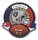 Raiders Conferences pin w/ 3D ball