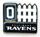 Ravens Fence pin w/ Rotating "O" & "D"