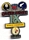 Super Bowl IX medium pin
