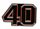 Giants Madison Bumgarner #40 pin