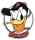 Giants Donald Duck Head pin