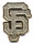 Giants Gold SF pin - 2008