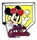 Cardinals Mickey Mouse Home Plate pin