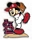 Cardinals Mickey Mouse Pitcher pin