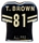 Raiders Tim Brown All-Pro Jersey pin