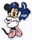 Rangers Minnie Mouse #1 Fan pin