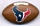 Texans PVC Football pin
