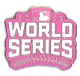 2016 World Series Pink Logo pin