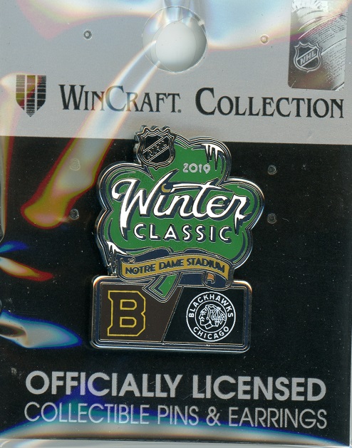2019 NHL Winter Classic Dueling pin