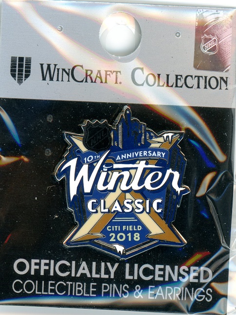 2018 NHL Winter Classic Logo pin #2
