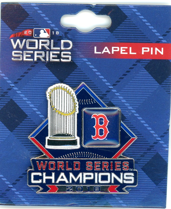 Red Sox 2018 World Series Champs Trophy pin