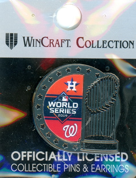 2019 World Series Dueling pin - Nationals vs Astros