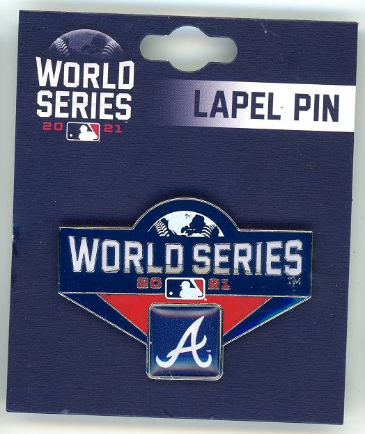 Braves 2021 World Series pin