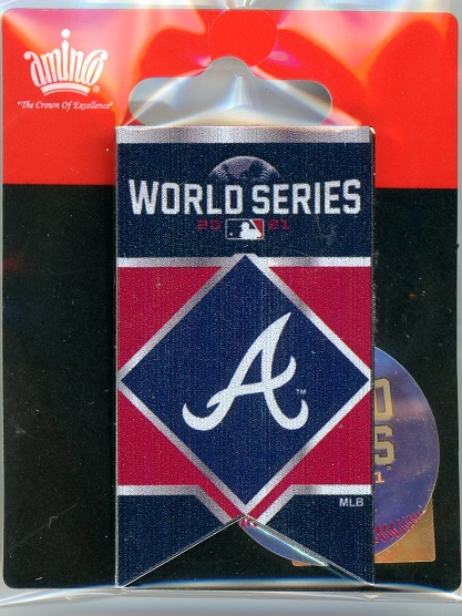 Braves 2021 World Series Banner pin