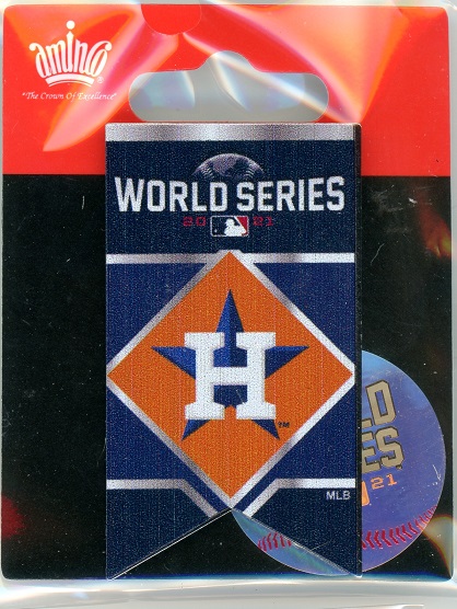 Astros 2021 World Series Banner pin
