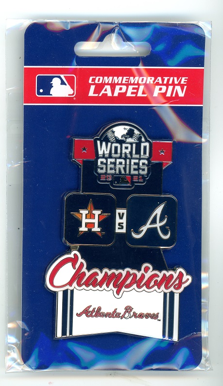 2021 World Series 3" Historic pin