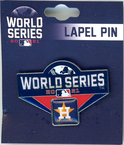 Astros 2021 World Series pin